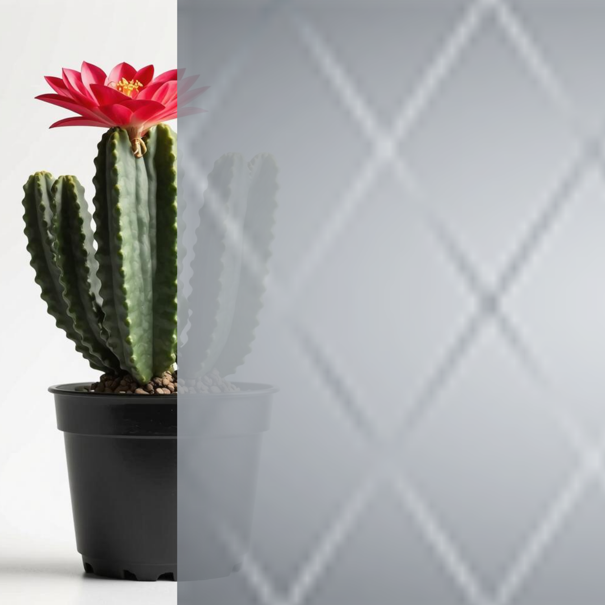 Сатинато белое Ромб